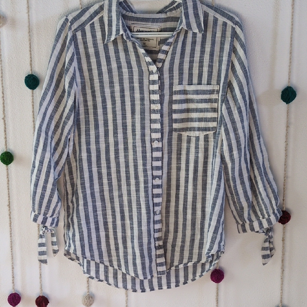 Abercrombie & Fitch cotton Striped Shirt